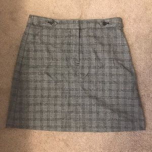Banana Republic Factory Plaid Mini Skirt